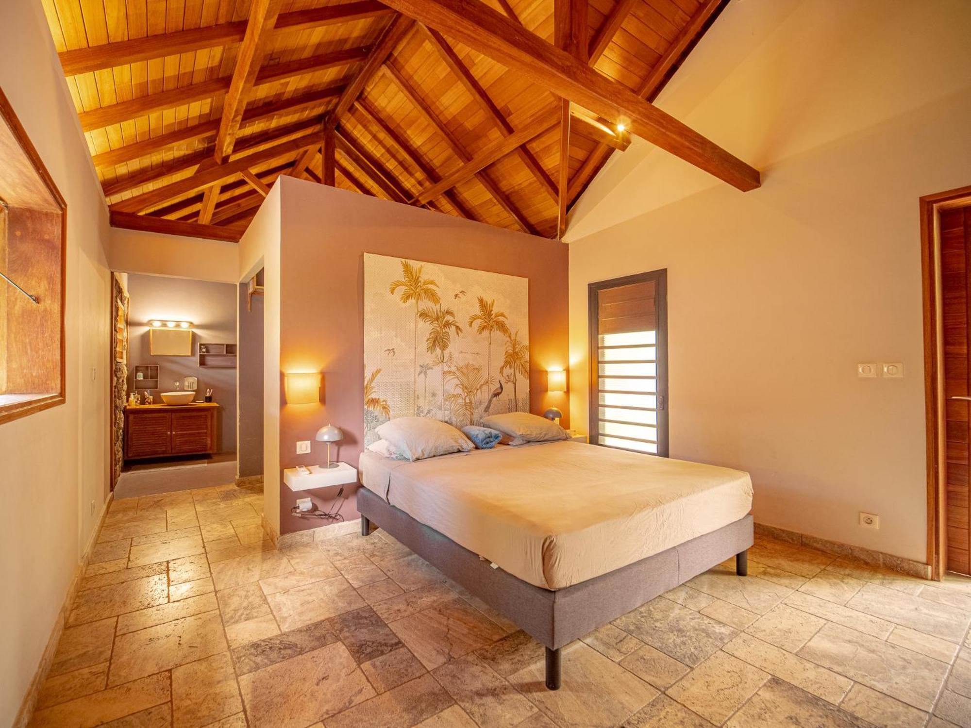 La Kaz Veloutier - Villa 4 Chambres Avec Piscine La Saline Les Bains Eksteriør billede