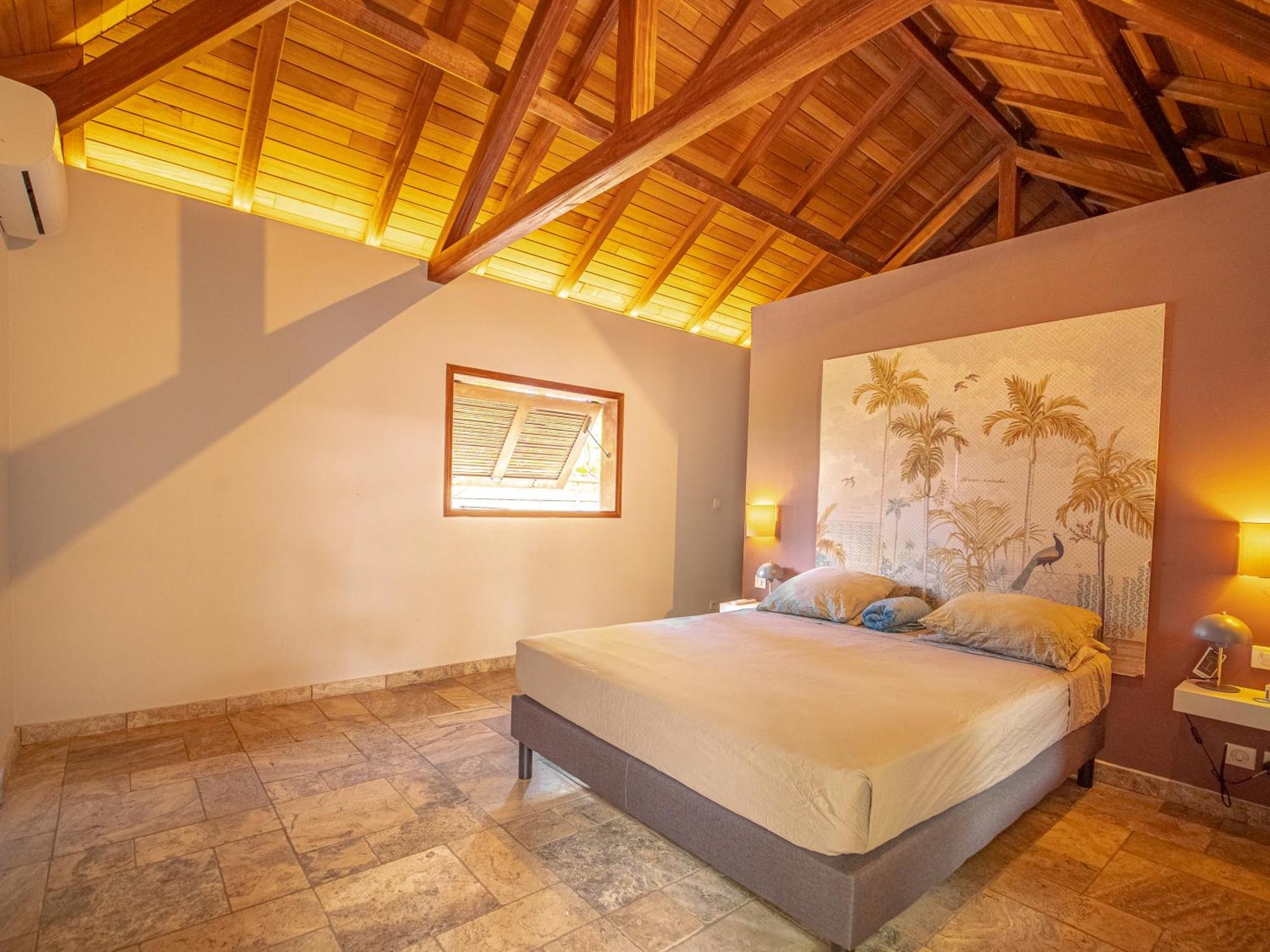La Kaz Veloutier - Villa 4 Chambres Avec Piscine La Saline Les Bains Eksteriør billede