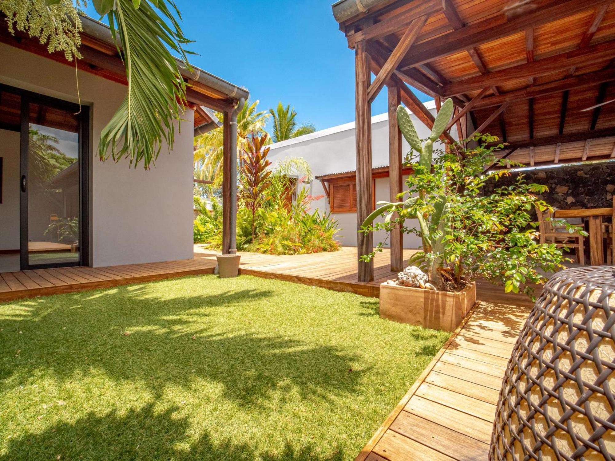 La Kaz Veloutier - Villa 4 Chambres Avec Piscine La Saline Les Bains Eksteriør billede